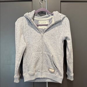 Quiksilver Kids Heather Gray Zip-Up Hoodie